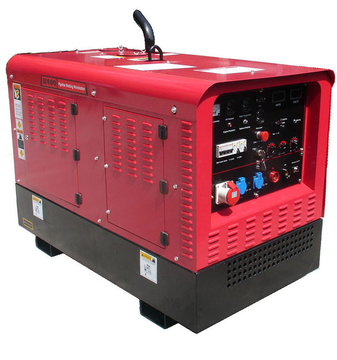 400A Pipeline Welding Generator with 16Kw Tri-phase Power and Electric Start for Oil & Gas Pipeline Construction